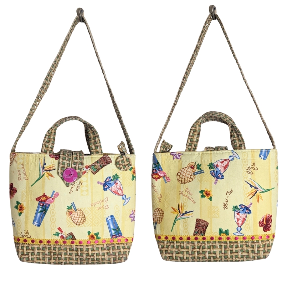 Colorful Patterned Tote Bag